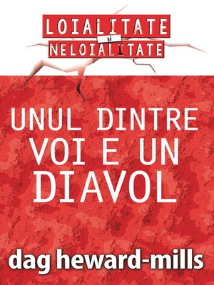 cover image of Unul Dintre Voi E Un Diavol
